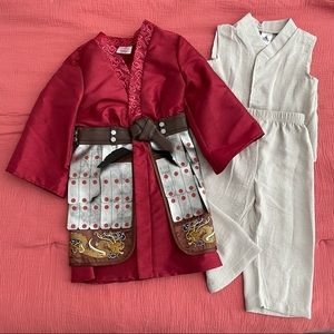 Disney Mulan Deluxe Costume Size 3